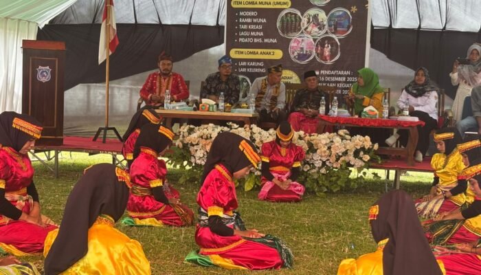 Kadis PMD Mubar Buka Kegiatan Festival Budaya di Desa Umba