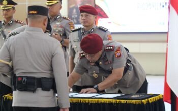 Awal Tahun 2026, Kapolda Sultra Pimpin Sertijab Pejabat Utama dan Kapolres