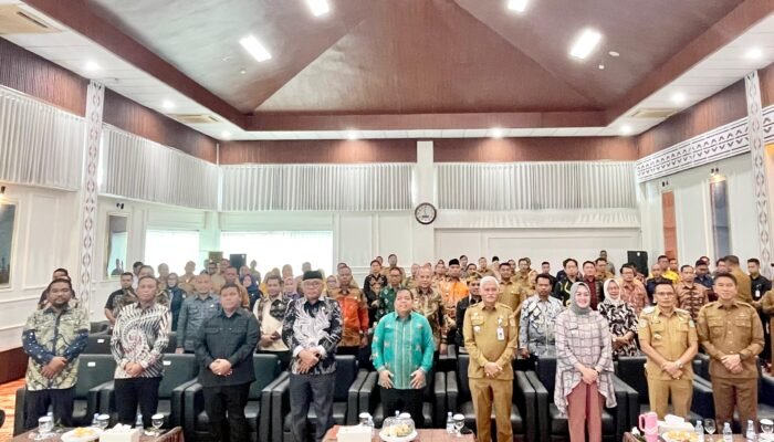 Bupati Konawe Selatan Irham Kalenggo Terima Penyerahan LHP BPK RI