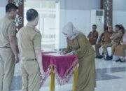 Pimpinan OPD dan Camat Tanda Tangani Perjanjian Kinerja, Target Pembangunan Transparan dan Akuntabel di Konsel