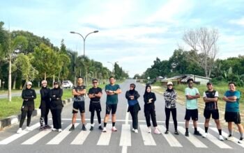 Kajari Konsel Inisiasi Komunitas Lari di Andoolo, ASN dan Warga Antusias