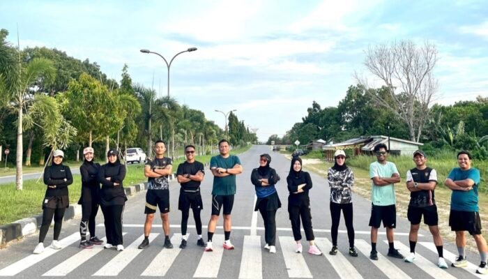 Kajari Konsel Inisiasi Komunitas Lari di Andoolo, ASN dan Warga Antusias