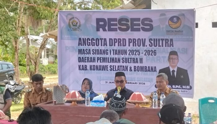 Reses di Desa Ataku, Anggota DPRD Provinsi Sultra Supardjo Terima Aspirasi Warga