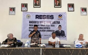 Warga Desa Ranooha Raya Usulkan Perbaikan Infrastruktur Jalan dan Bantuan Sarpras saat Dewan Provinsi Gelar Reses