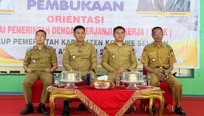 Bupati Irham Kalenggo Buka Orientasi 502 PPPK Konsel
