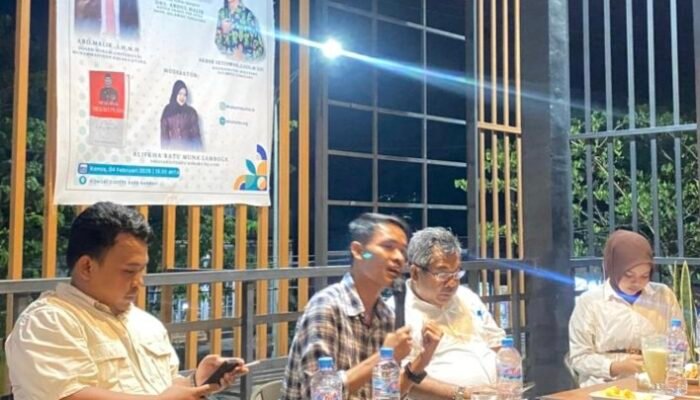 Wiratama Civil Society Sultra Gelar Bedah Buku ‘Mengawal Merah Putih’