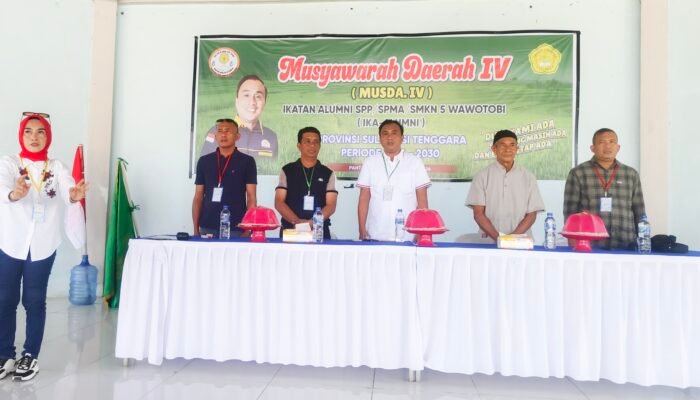 Tak Lagi Mencalonkan Diri, Estafet Ketua Umum IKA Alumni SPP/SPMA/SMKN 5 Wawotobi dari H Armal Kini Dijabat Sahuriyanto Meronda