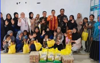 Salurkan Bantuan Risiko Stunting, Bukti Komitmen Sekwan Kota Kendari untuk Masa Depan Anak