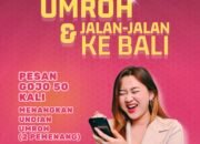 50 Kali Pesan Gojo, Hadiah Umrah dan Liburan ke Bali Menanti