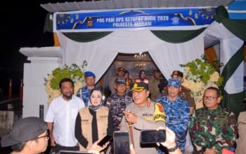 Ketua DPRD Kota Kendari Bersama Wali Kota Tinjau Pos Pam Lebaran, Pastikan Layanan Keamanan Optimal Selama Idulfitri