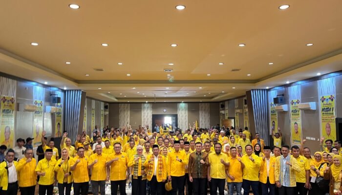 Musda V Partai Golkar Konsel La Ode Darwin Target 14 Kursi DPRD, Misi Irham Kalenggo Berjayakan Golkar di Konsel