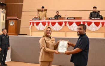 DPRD Terima LKPJ Pemerintah Kota Kendari Tahun Anggaran 2025