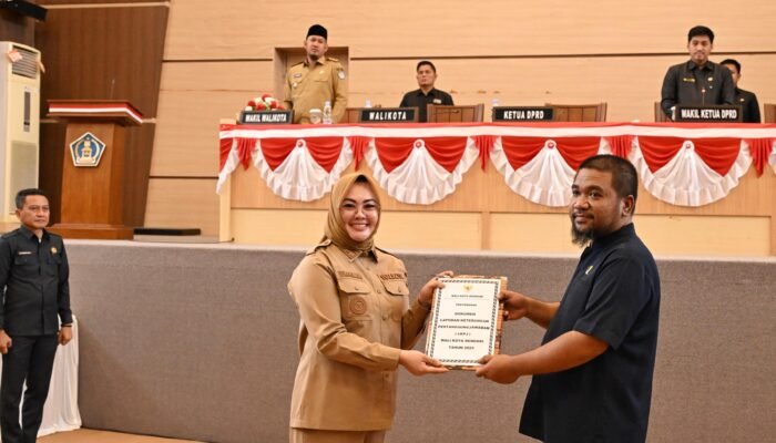 DPRD Terima LKPJ Pemerintah Kota Kendari Tahun Anggaran 2025