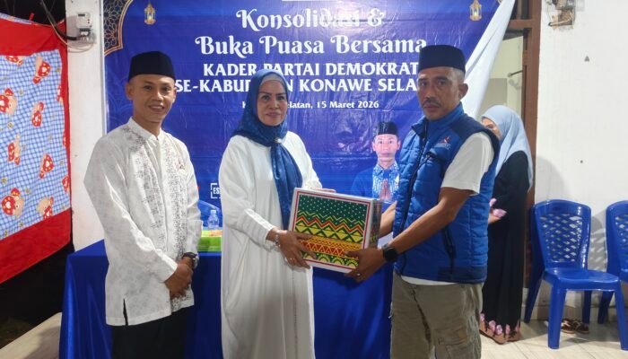 DPC Demokrat Konsel Gelar Konsolidasi dan Bukber Bersama Pengurus Partai, Isyatin Syam : Kader Harus Aktif dan Kembalikan Kejayaan Partai