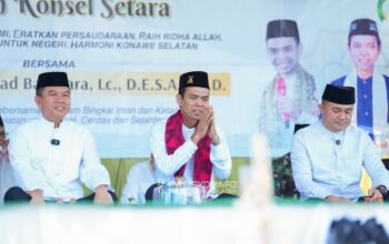 Ustad Abdul Somad Berikan Tausiyah di Acara Halalbihalal Berkah Konsel Setara