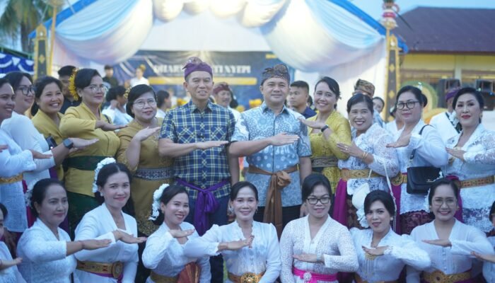 Dharma Santi Nyepi Saka 1948 di Desa Jati Bali Cerminan Keberagaman Umat Beragama di Konsel