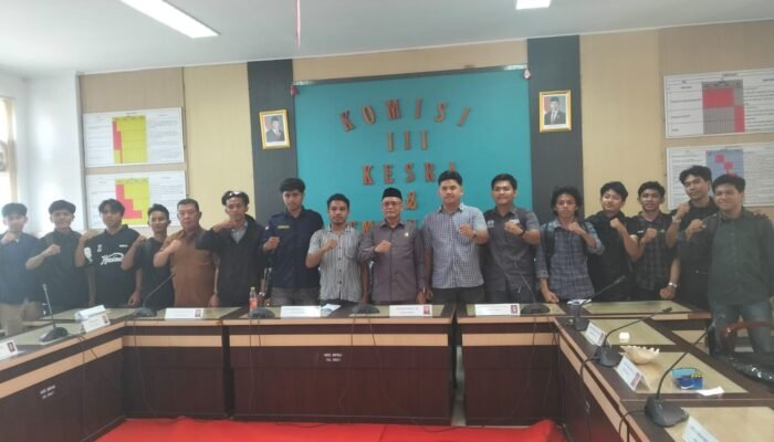 Terima Aspirasi Aliansi Jangkar Sultra, Komisi III DPRD Kota Kendari Akan Cek Dugaan Pelanggaran Coffee Shop Area MtQ