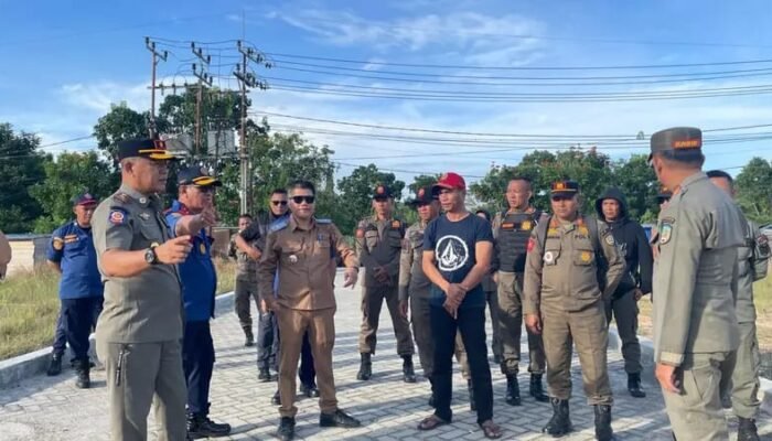 Sukseskan Pelaksanaan HUT Konsel ke-23, Ketua Panitia Tinjau Lokasi Pelaksanaan Pameran Pembangunan