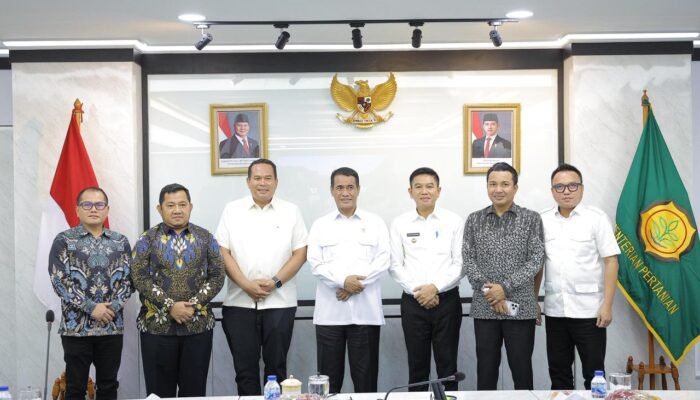 Audiensi Bersama Mentan, Bupati Irham Kalenggo Dorong Realisasi Swasembada Pangan Dan Energi di Konsel