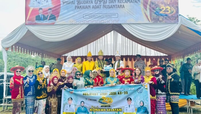 Pawai Budaya Perekat Keberagaman Multietnis dan Gambaran “Indonesia Mini” di Konawe Selatan