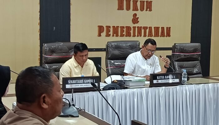 Komisi I DPRD Kota Kendari Gelar RDP Terkait Sengketa Lahan, Soroti Ketidaksesuaian Data BPN