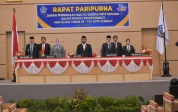 DPRD Kota Kendari Gelar Paripurna HUT ke-195 Kota Kendari, Semangat Sinergi Pembangunan Berkelanjutan
