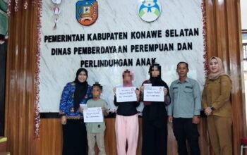 LPAI Kolaborasi DP3A Konawe Selatan Salurkan Beasiswa bagi Anak Korban Pelecehan Seksual