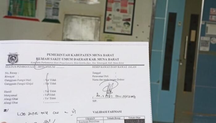 Pasien Keluhkan Pelayanan Instalasi Farmasi RSUD Muna Barat