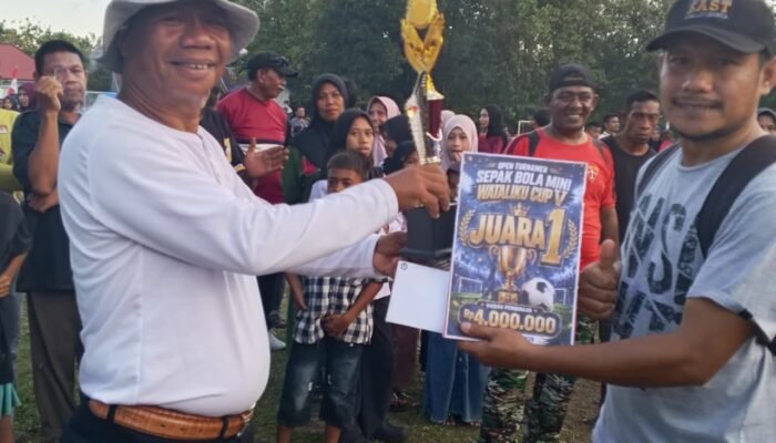 Partai Final Wataliku Cup V, ‎Wasolangka FC Tekuk Wakontu FC dengan Skor 3-0
