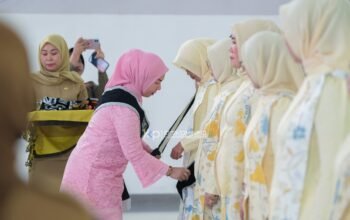 Perkuat SDM dan Literasi, Pemda Konsel Lantik Serentak Bunda PAUD, PKK dan Bunda Literasi