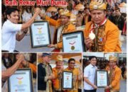 Dulang Muna Mendunia, 1.228 Anyaman Nampan Menyatukan Sejarah Menembus Rekor MURI
