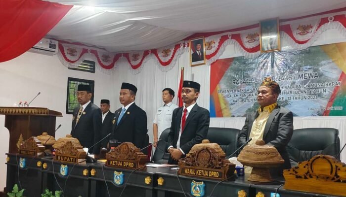 DPRD Muna Barat Gelar Paripurna Istimewa HUT ke-12, Perkuat Sinergi Wujudkan Liwu Mokesa