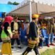 LM Rajiun Tumada Bupati Pertama Muna Barat Hadiri Upacara Peringatan HUT ke-12 Liwu Mokesa