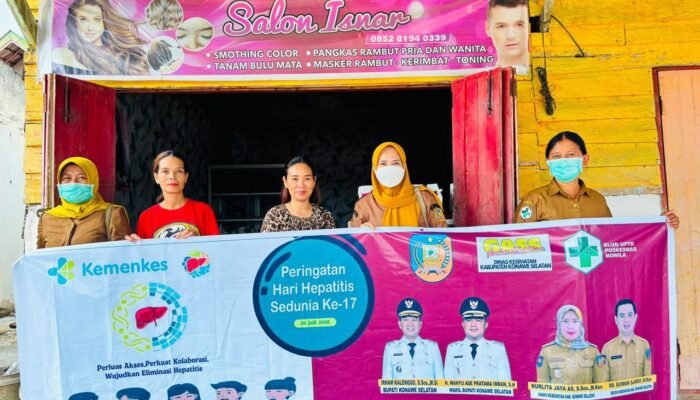 Dinkes Konawe Selatan Gelar Gerak Aksi Sehat Setara untuk Perkuat Pencegahan dan Deteksi Dini Hepatitis