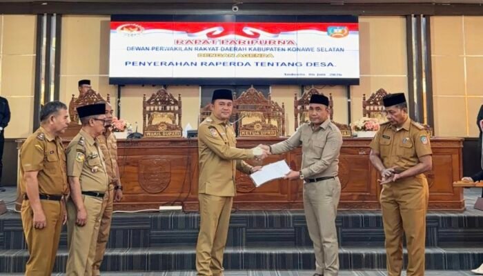 Masa Jabatan Kades jadi Delapan Tahun, Pemda Konsel Sodorkan Raperda ke Dewan