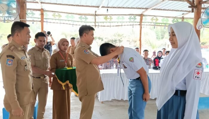 Bupati Irham Kalenggo Resmi Buka Diklat Paskibraka HUT RI ke-81