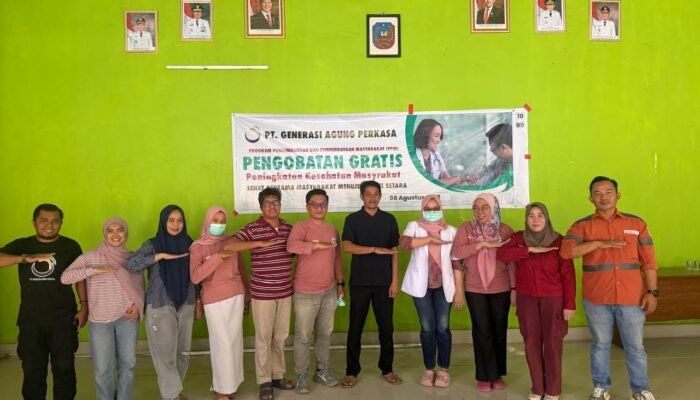 PT GAP Gelar Pengobatan Gratis, 117 Warga Parasi dan Watumbohuti Terima Layanan Kesehatan