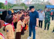 Buka Porseni di Laonti, Wabup Wahyu Apresiasi Warga Pesisir Konsel Mengisi Semangat Kemerdekaan