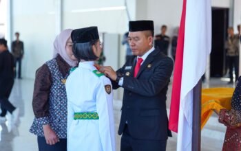 Paskibraka HUT ke-81 RI di Konawe Selatan Resmi Dikukuhkan