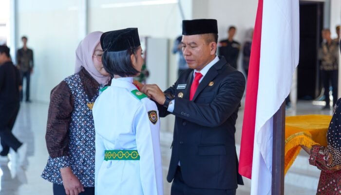Paskibraka HUT ke-81 RI di Konawe Selatan Resmi Dikukuhkan