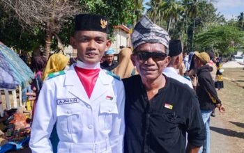 Ajmain, Paskibraka Muna Barat yang Berjuang Tanpa Ayah dan Ibu di Sisi