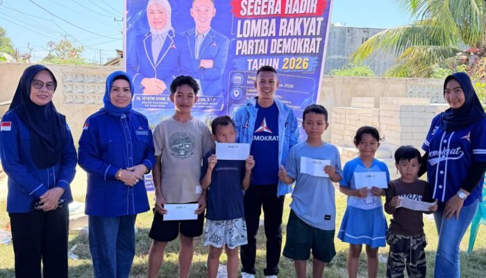 Partai Demokrat Konsel Gelar Lomba Rakyat Peringati HUT Partai Demokrat dan HUT ke-81 Kemerdekaan RI