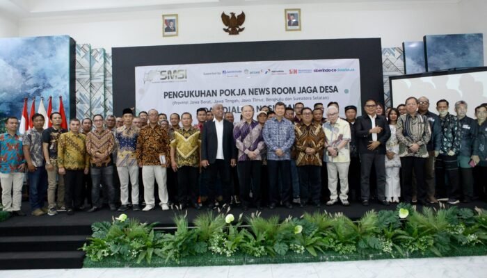 SMSI Pusat Kukuhkan News Room Pokja Jaga Desa