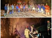 Kebakaran Hutan dan Kebun Sawit Landa Konawe Selatan, Damkarmat dan Polres Imbau Warga Tak Picu Pembakaran