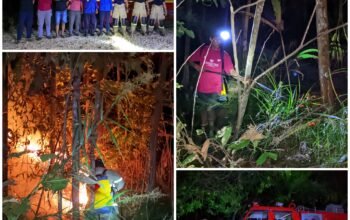 Karhutla Landa 2 Hektar Lahan di Konsel, Damkarmat, Polri dan TNI Bergerak Cepat Lakukan Pemadaman