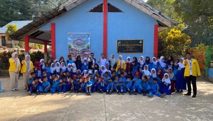 BNN Kota Kendari Kampanyekan Bahaya Narkoba di SDN 79, Kepala BNN : Sayangi Diri, Tolak Narkoba