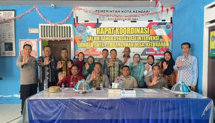 BNN Kendari Komitmen Wujudkan Kelurahan Bersih dari Narkoba