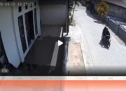 CCTV Rekam Dua Pria Gasak Motor Yamaha NMAX di BTN Latjinta Kendari