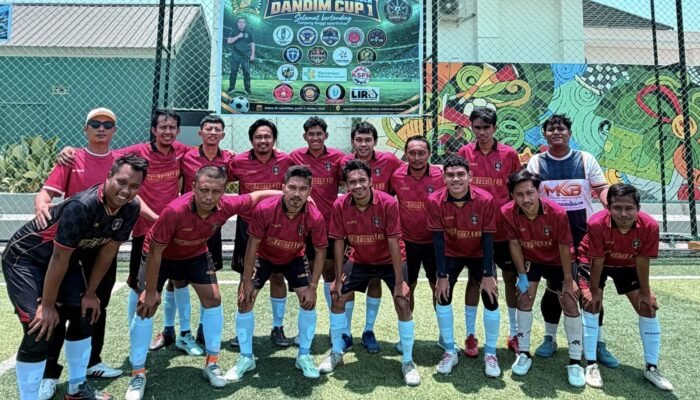 Pers Sultra FC Target Jawara di Turnamen Mini Soccer Dandim Cup I