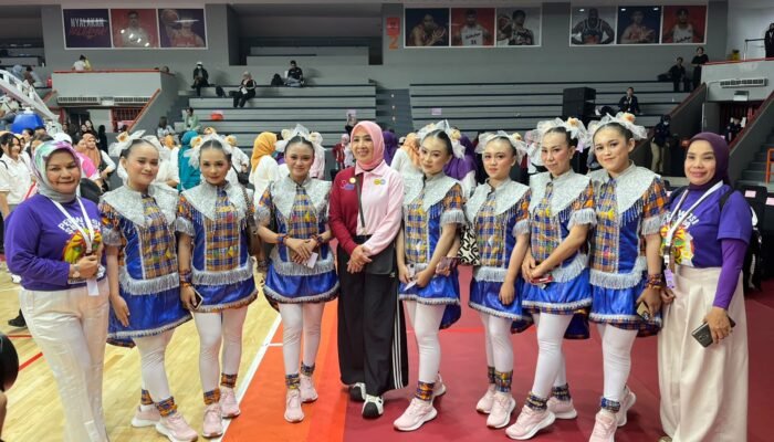 Perwosi Konawe Selatan Wakili Sultra di Ajang Senam Kreasi Nasional